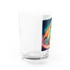 fantastical storeのdragons Water Glass :left