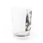 ZZRR12の「猫耳の魔女の叡智と冒険」 ： "The Wisdom and Adventure of the Cat-Eared Witch" Water Glass :left