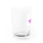 BIRDIE_GIRLのバーディーガールロゴ Water Glass :left