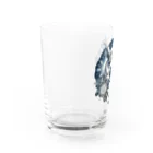 niko&PANDA shopのフクロウリース Water Glass :left