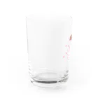 やまえながのふわふわしまえなが【はるだ】 Water Glass :left