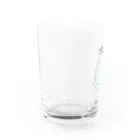 やまえながのふわふわしまえなが【さむい】 Water Glass :left