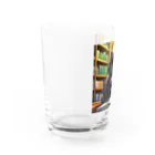 yoiyononakaの図書室の黒猫02 Water Glass :left