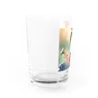 AI美女王国のドット絵のゆうこちゃん Water Glass :left