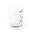 🍓いちご🍓のスカル☠️ビーチ Water Glass :left