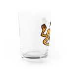 BitPopArtのB - Zen Water Glass :left