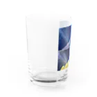 KEIKO's art factoryの「四季と星」の4部作 Water Glass :left