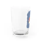 サトウノリコ*の帽子の中には……(塗り) Water Glass :left