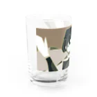 ジト目のサァサァお立ち台 Water Glass :left