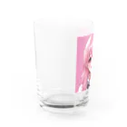 ラブリーランドのMOE-chan Water Glass :left