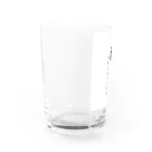 酒好きTシャツの酒好きのために Water Glass :left