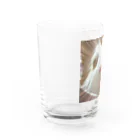 モルモットのもこ丸のモルモットのもこ丸 Water Glass :left