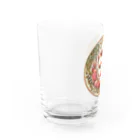 アルパカ社長のパカちゃんねる 公式グッズのアルフォンス・パカ 「四季・秋」 Water Glass :left