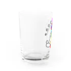 CyberArmadilloの太陽のガヤトリマントラ Water Glass :left