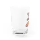 ミナミコアリクイ【のの】の絶対気圧のせい【うさぎ】 Water Glass :left