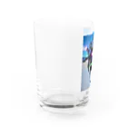 日本の文化/自然の奇跡コレクションのアップグレード・タイタンラージテレビマン Water Glass :left