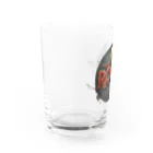 キャプテン カエルのROCKな山脈 Water Glass :left