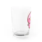 いんこ屋堂のモモイロインコ Water Glass :left