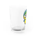 いんこ屋堂のルリコンゴウインコ Water Glass :left