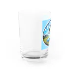 Emperor's FlightのFlying_penguin12 Water Glass :left