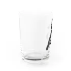 流戸家の製作所の辰年辰姫ブラック Water Glass :left