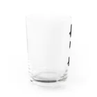 着る文字屋のチャイ Water Glass :left