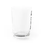 着る文字屋の瓶ビール Water Glass :left