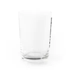 着る文字屋のミネラルウォーター Water Glass :left