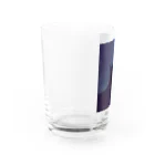 znd__の猫と月。 Water Glass :left