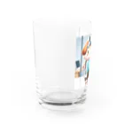 はらの健康第一の犬 Water Glass :left