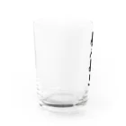 着る文字屋の食べ歩き Water Glass :left