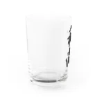 着る文字屋の和尚 Water Glass :left