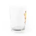 ゆづるの首を使わないキリン Water Glass :left