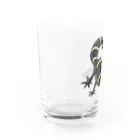 もむのふの爬虫類グッズやさんのハイナントカゲモドキちゃん Water Glass :left