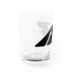 ワンエイトショップの起業18・ロゴBlack Water Glass :left