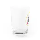 ビーフオアチキンアンドスープのうしと花 ミルクグラス Water Glass :left