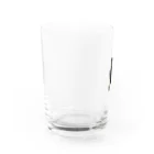 オシャネコのオシャネコ（野球着バージョン Water Glass :left