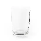 着る文字屋の陣屋魂 （地元魂） Water Glass :left