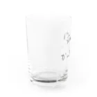 usabit.のぐっず屋さんの今日も1日、がんばろう。 Water Glass :left