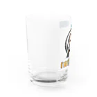 OdenChikuwabuの希望犬「自己信頼」 Water Glass :left