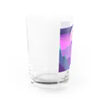 88_Aの満月の光 Water Glass :left