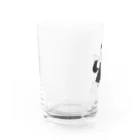 tukinami_tukikoの月並み月狐のシンプルデザイン Water Glass :left