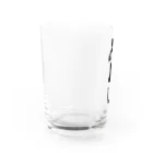 着る文字屋のみよし （地名） Water Glass :left