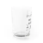 pilates_loversのHave a Good Pilates Day! Water Glass :left