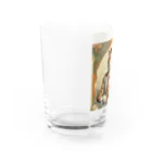 yamanikuの貴族虎 Water Glass :left