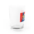 旅するマリオ配達員　放浪の旅中のオリジナルグッズ Water Glass :left