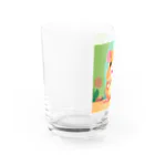 cleargのハムスター大好き Water Glass :left