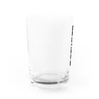 着る文字屋のエアロビクス魂 Water Glass :left