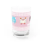 うちゃびっとやさん。の【usabit】けもびっとpink2 Water Glass :left