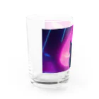 ParadigmStar　パラダイムスターの空に思いはせる猫 Water Glass :left